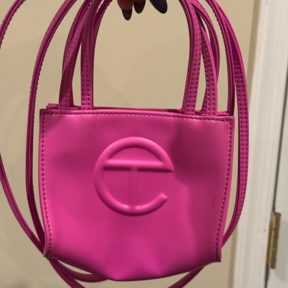 Telfar Fuchsia Mini Bag